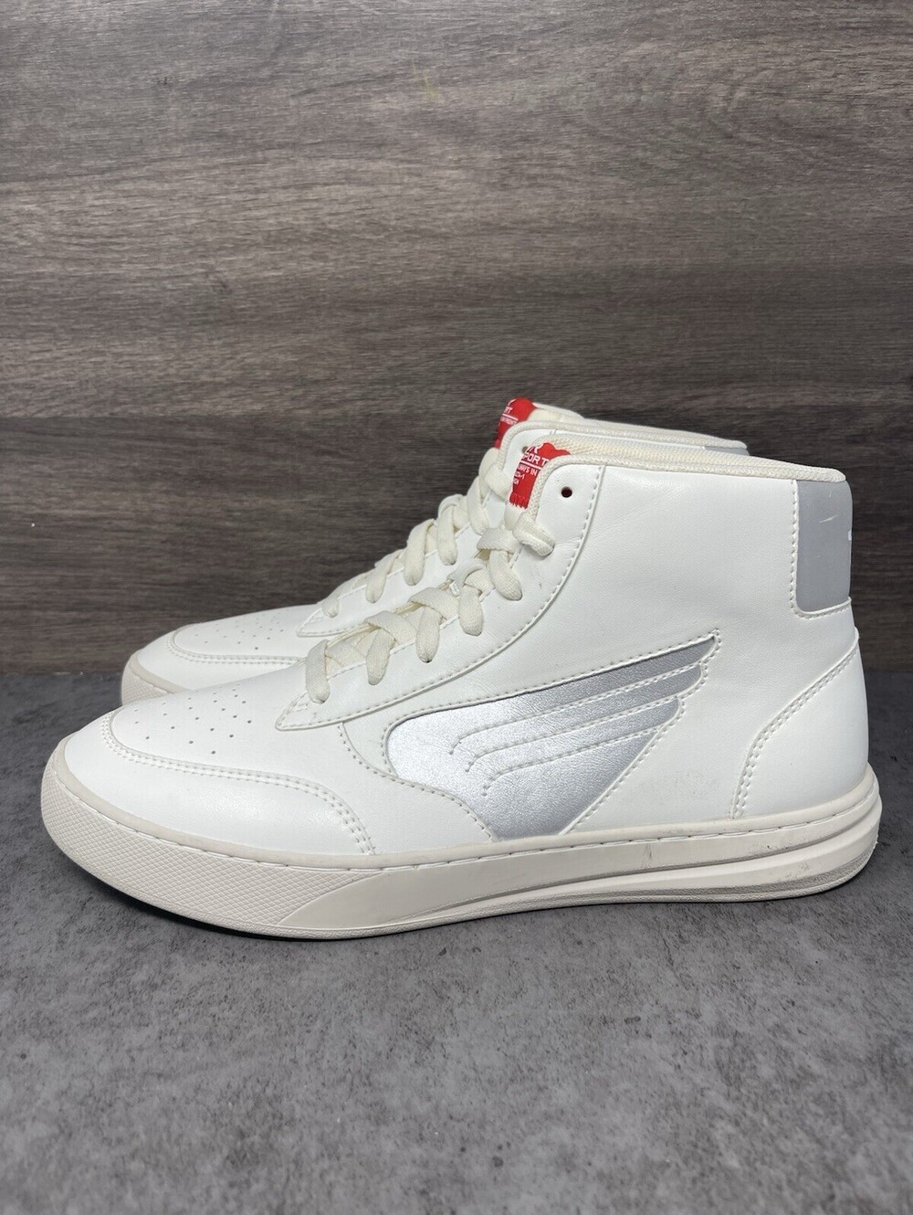 TYR DLTA-1 High Trainer White Silver Mens Size 8.5 Weightlifting Gym Sneakers